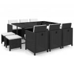 Set mobilier de exterior cu perne