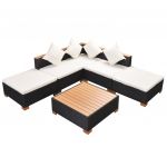 Set mobilier de gradina cu perne