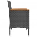 Set cu scaun de gradina si taburet