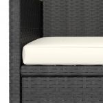 Set cu scaun de gradina si taburet