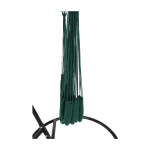 Scaun balansoar suspendabil, verde inchis / maro, BASKO