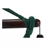 Scaun balansoar suspendabil, verde inchis / maro, BASKO