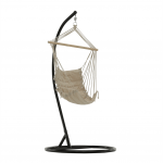 Scaun balansoar suspendabil, alb, PLATO NEW