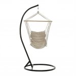 Scaun balansoar suspendabil, alb, PLATO NEW