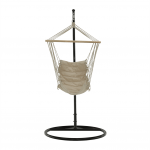 Scaun balansoar suspendabil, alb, PLATO NEW