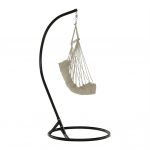 Scaun balansoar suspendabil, alb, PLATO NEW