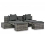 Set mobilier de gradina cu perne