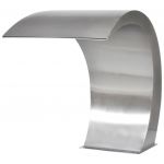 Fantana de piscina cascada gradina, 45 x 30 x 60 cm, otel inoxidabil