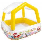 Intex Piscina gonflabila cu umbrar, 157 x 157 x 122 cm
