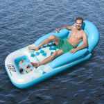 Bestway Sezlong plutitor Hydro-Force, albastru, 231 x 107 cm