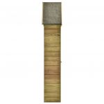 Magazie unelte de gradina cu usa 77 x 28 x 178 cm lemn pin tratat