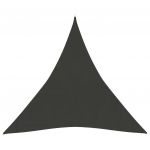 Panza parasolar, antracit, 6 x 6 x 6 m, HDPE, 160 g/m²