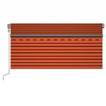 Copertina automat stor senzor vant LED portocaliu&maro 3
