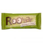 Baton raw bio cu seminte de chia si canepa 30g ROO BAR