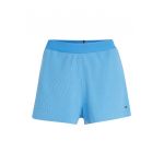 Pantaloni scurti de bumbac organic - texturati - pentru fitness