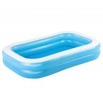 Bestway Piscina gonflabila, albastru/alb, 262x175x51 cm dreptunghiular