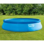 Intex Prelata solara piscina, albastru, 488 cm, polietilena