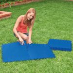 Intex Protectii de podea piscina, 8 buc., albastru, 50 x 50 cm