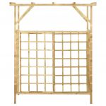Pergola de gradina pentru pubele duble