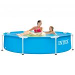 Intex Piscina cu cadru de metal, 244 x 51 cm