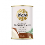 Lapte vegetal de cocos light 400ml eco-bio Biona
