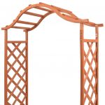 Spalier arcada trandafiri cu ghivece 180 x 40 x 205 cm