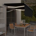 Copertina retractabila manual cu stor & LED