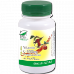 Vitamina C 1000 mg cu macese si acerola - lamaie - 100cp - Medica