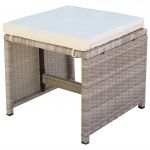Set mobilier de exterior cu perne