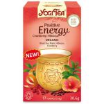 CEAI ENERGIE POZITIVA MERISOR SI HIBISCUS 17pl ECO-BIO - Yogi Tea