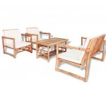 Set mobilier de gradina cu perne