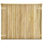 Magazie unelte de gradina, 135 x 60 x 123 cm, lemn pin tratat