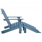 Scaun gradina Adirondack 2 locuri & otoman
