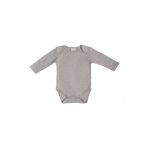 Body de bumbac cu maneci lungi