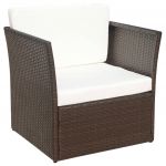 Scaun de gradina cu taburet