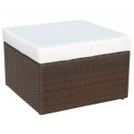 Scaun de gradina cu taburet