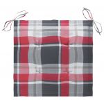 Perne scaun gradina, 50x50x3 cm, textil