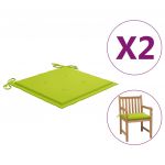 Perne scaun de gradina, 50x50x3 cm, textil
