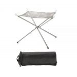 Gratar pentru camping, portabil, pliabil, husa inclusa