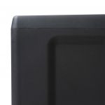 Dulap de depozitare pentru gradina cu 2 rafturi negru si gri,