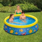 Piscina cu inel gonflabil Summer Waves QS - dimensiune 152x38cm - Ocean