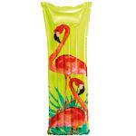Saltea gonflabila Intex- Fashion, Flamingo, 183x69 cm