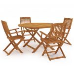 Set mobilier de gradina pliabil