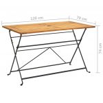 Set mobilier de exterior pliabil