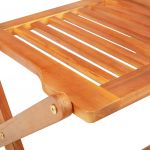 Set mobilier de exterior pliabil