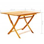 Set mobilier de exterior pliabil