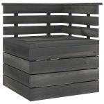 Set mobilier gradina paleti cu perne 12 piese lemn masiv pin