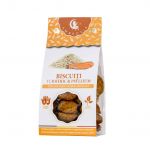 BISCUITI VEGANI CU TURMERIC SI PSYLLIUM fara zahar – 150g - Hiper Ambrozia