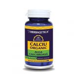 Calciu organic - Alga calcaroasa - Herbagetica 120 capsule