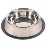 Castron din inox pentru caini Enjoy Antiderapant 2.8 L